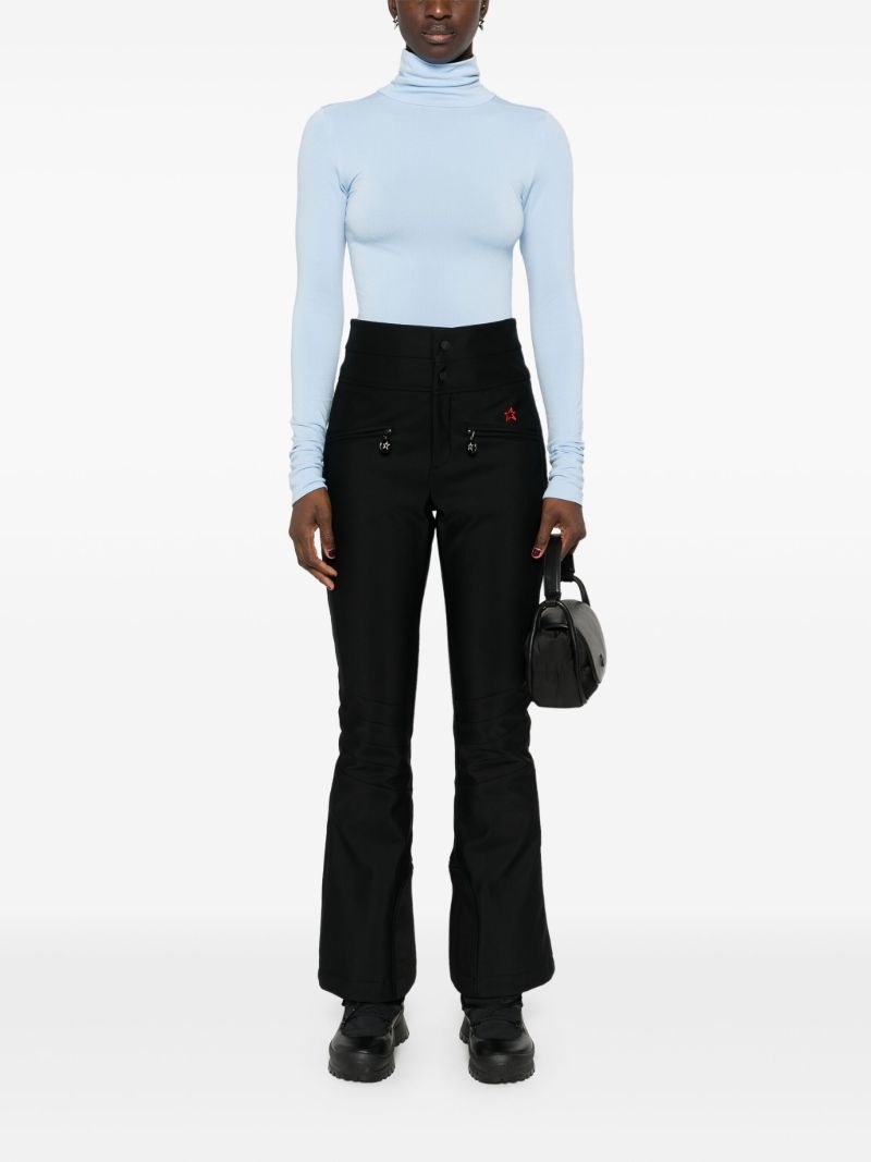 Printed Turtleneck Ski Top