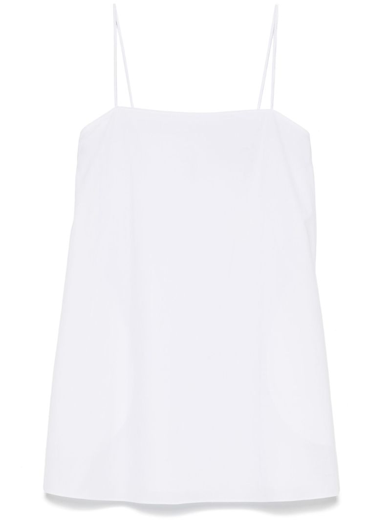 White Square Cami Dress