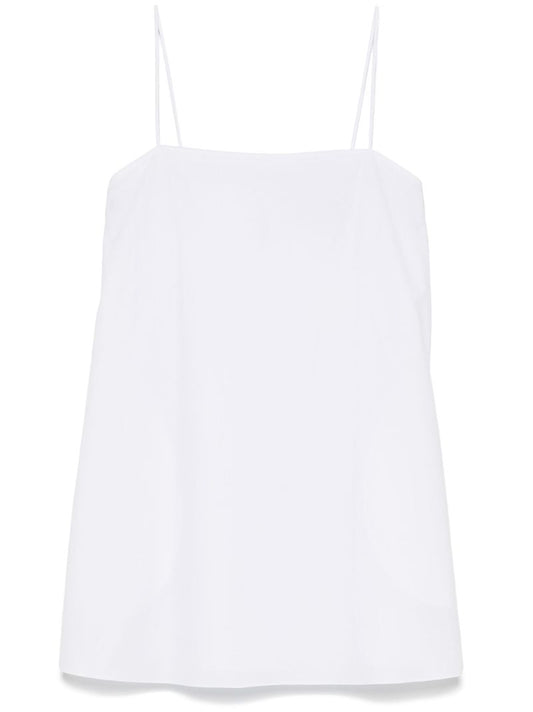 White Square Cami Dress