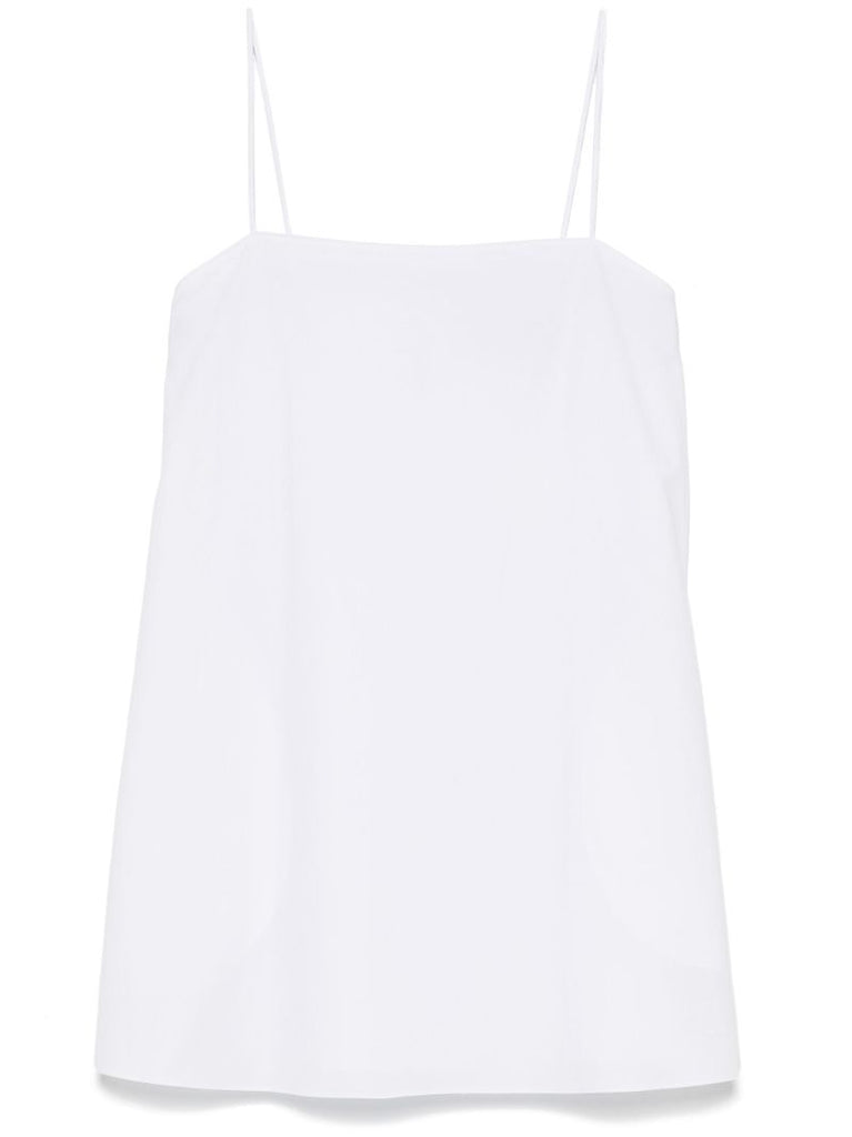White Square Cami Dress