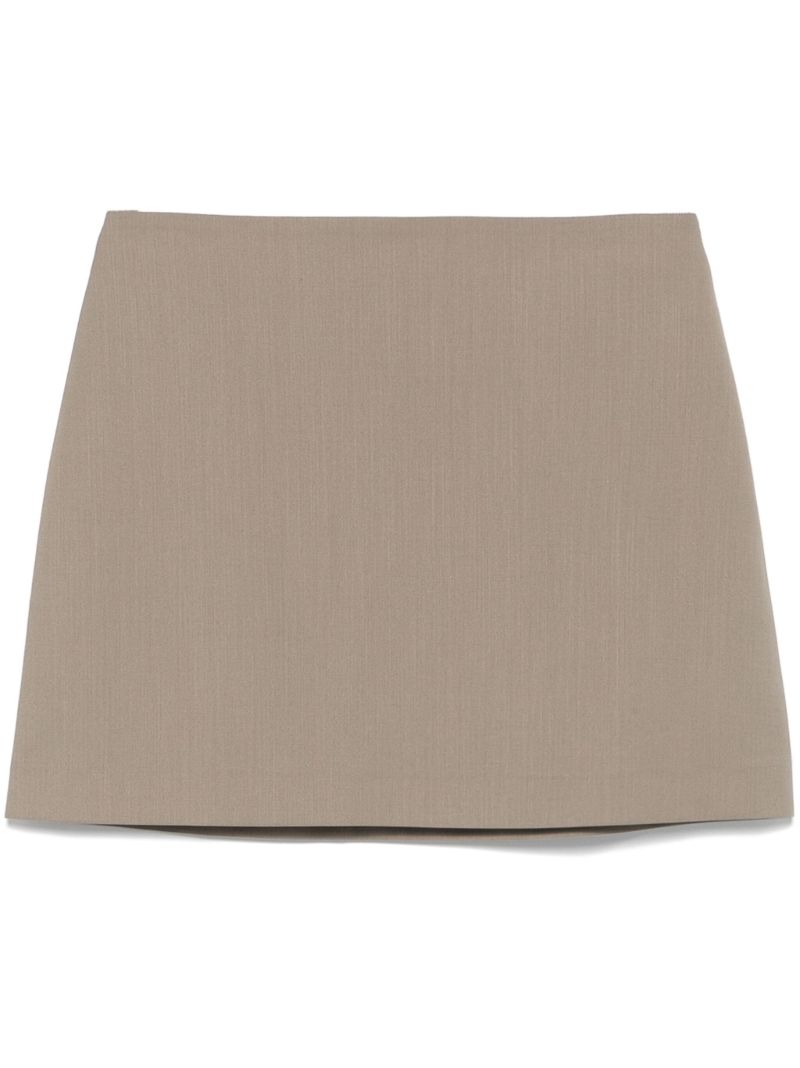 Tailored Mini Skirt