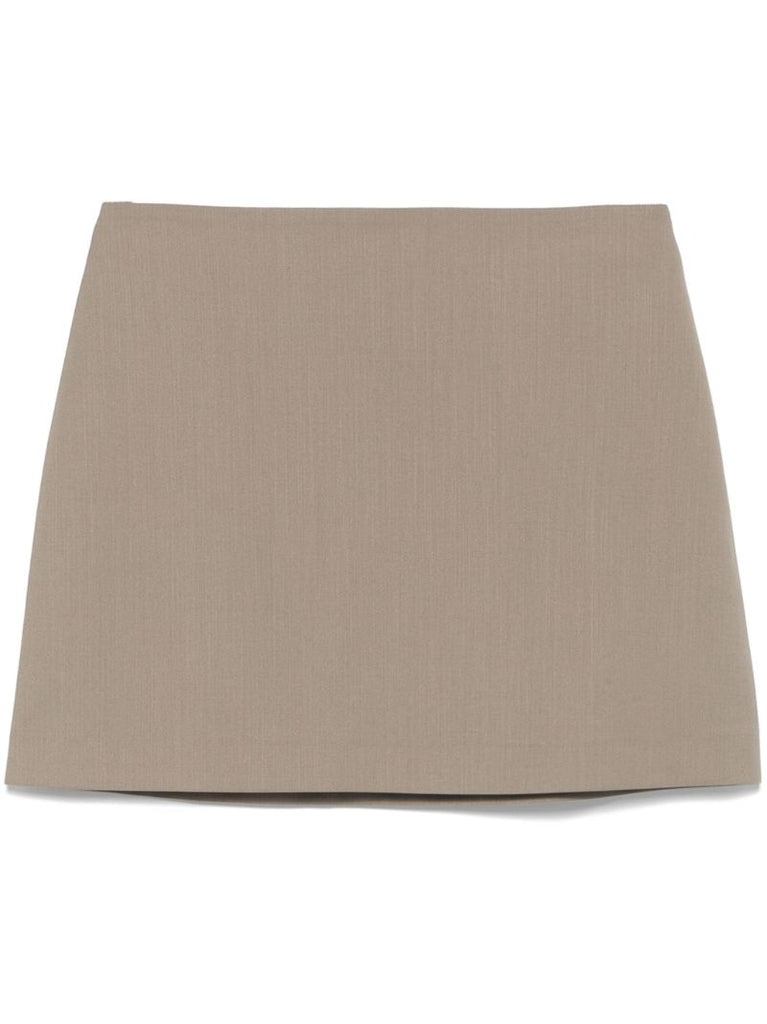 Tailored Mini Skirt
