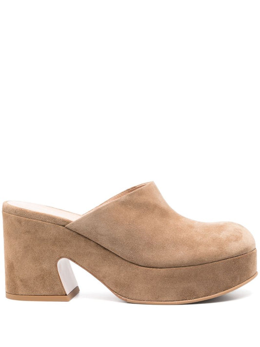 Brown Lyss Mules