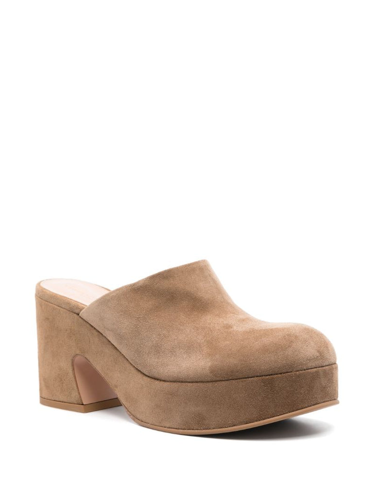 Brown Lyss Mules