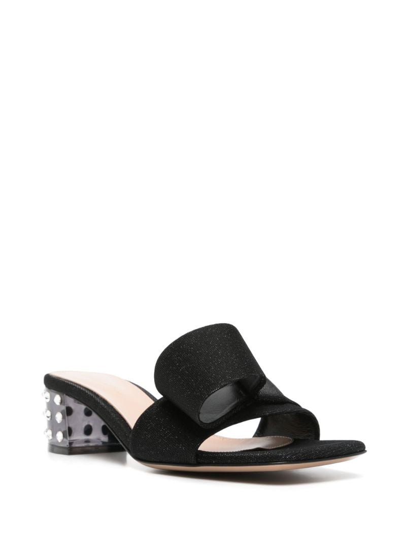 Black 45mm Flash Mules
