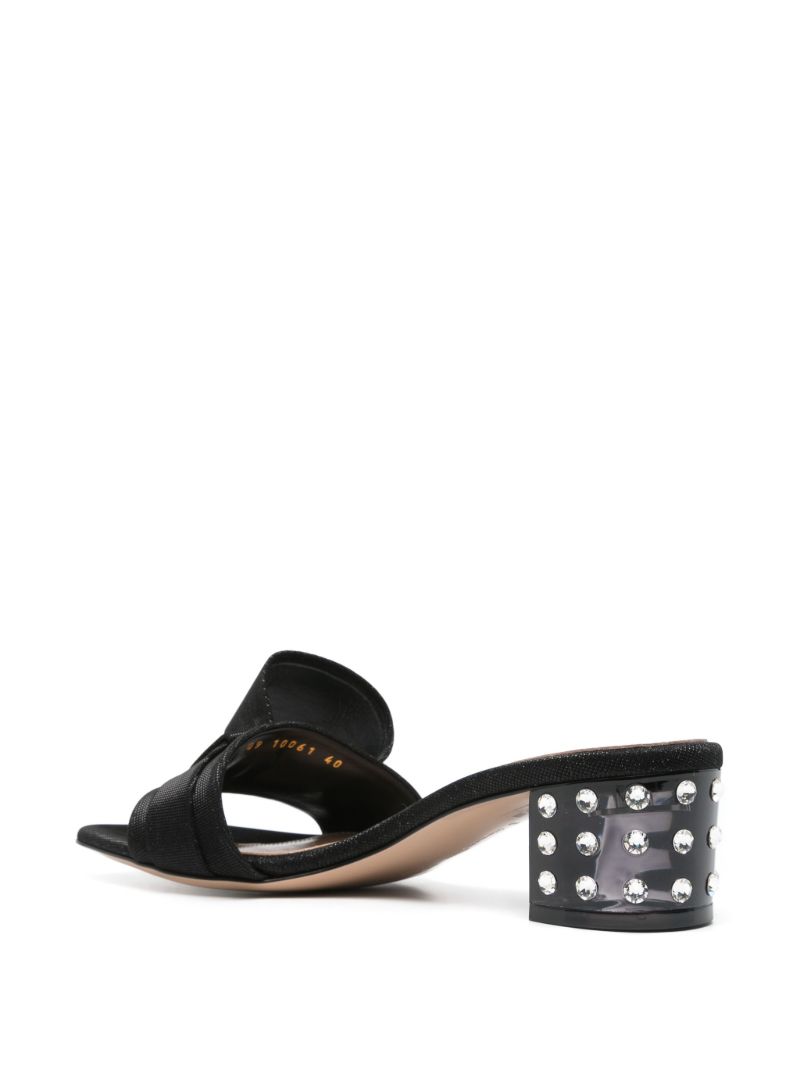 Black 45mm Flash Mules