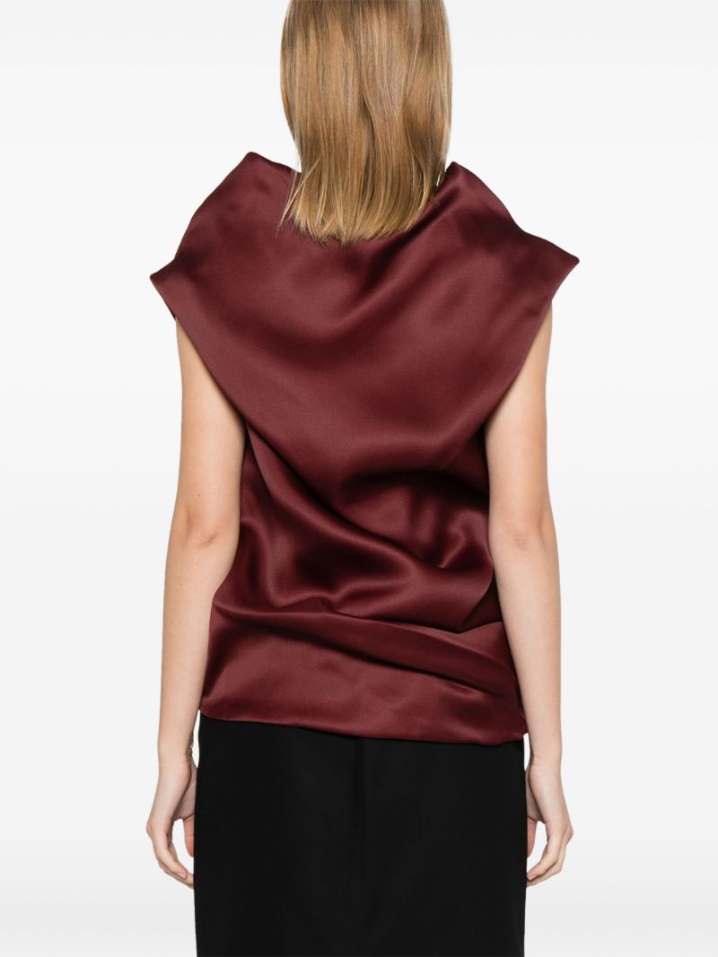 Red Luola Blouse