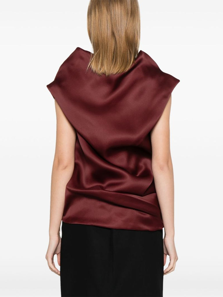 Red Luola Blouse