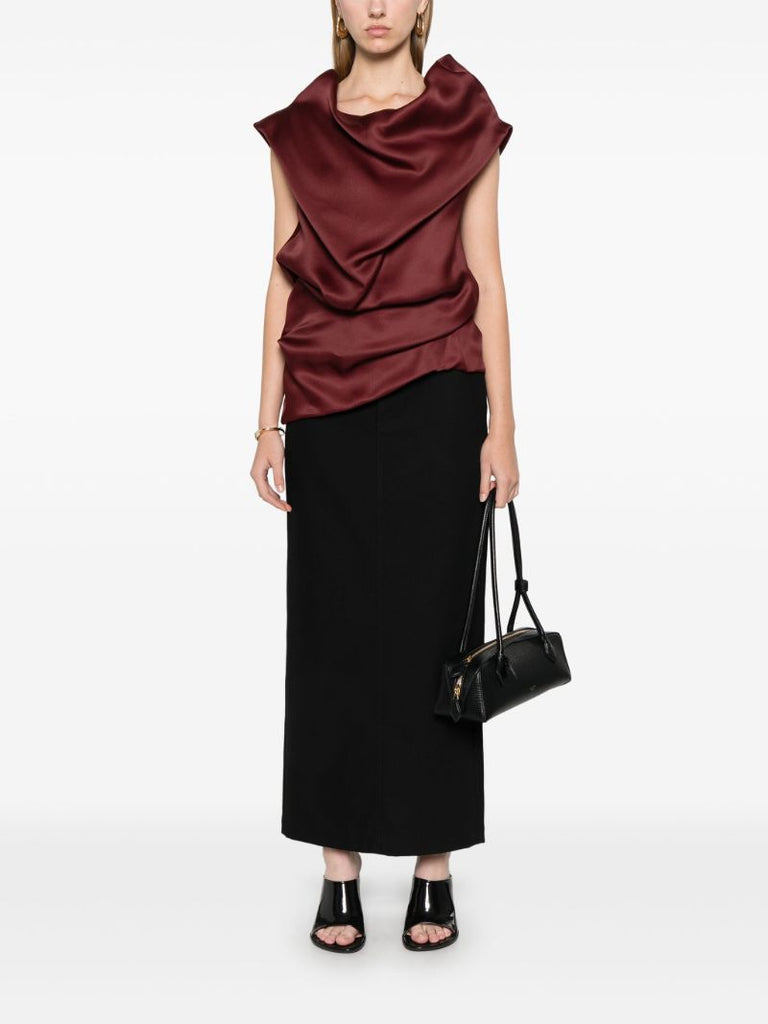 Red Luola Blouse