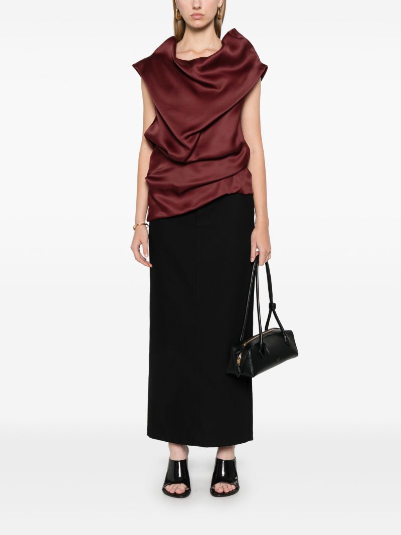 Red Luola Blouse