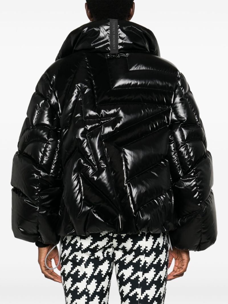 Quilted Zipped Ski Jacket