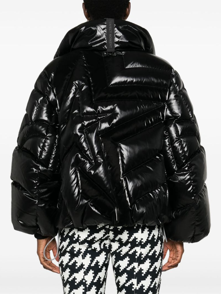 Quilted Zipped Ski Jacket