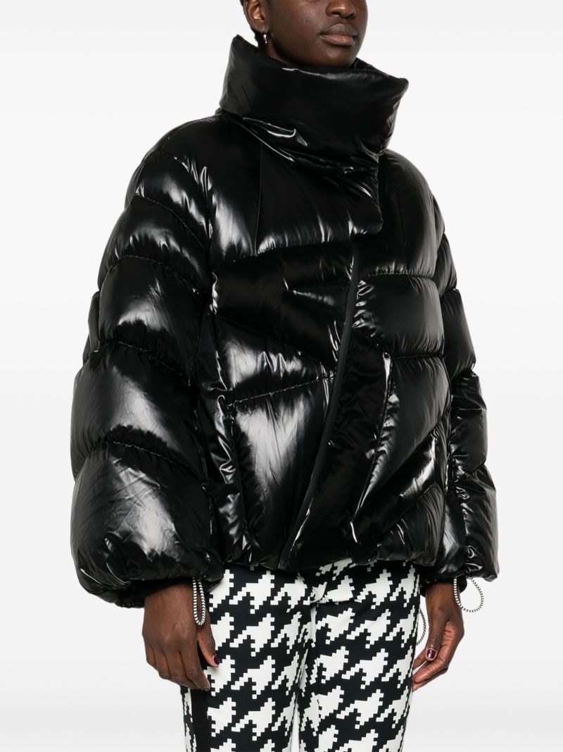 Quilted Zipped Ski Jacket