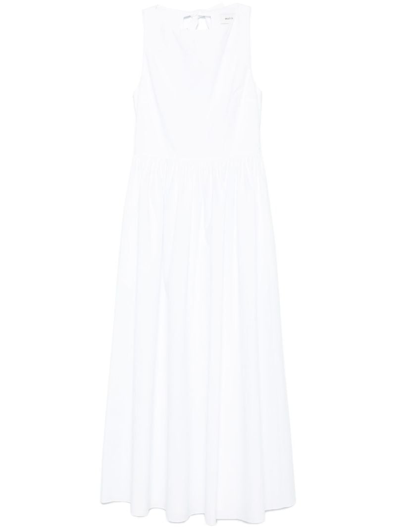 Tie Back Midi Dress