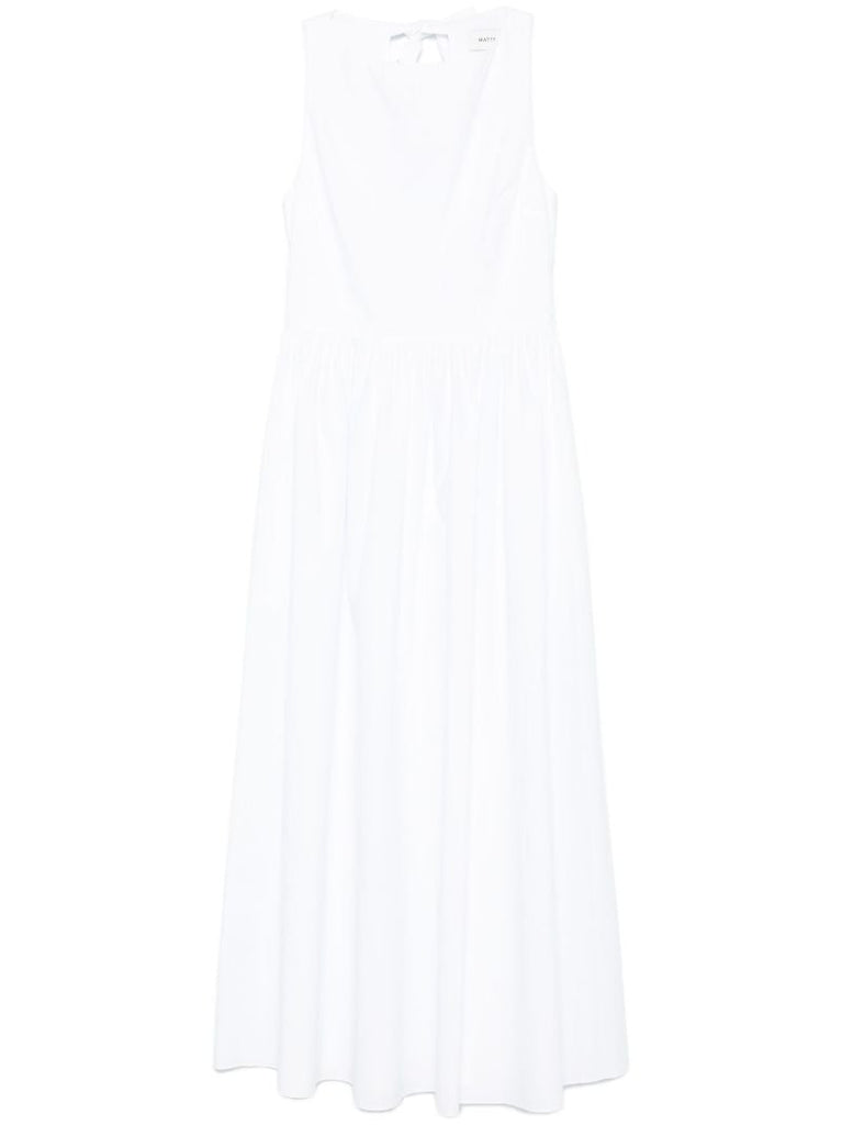 Tie Back Midi Dress