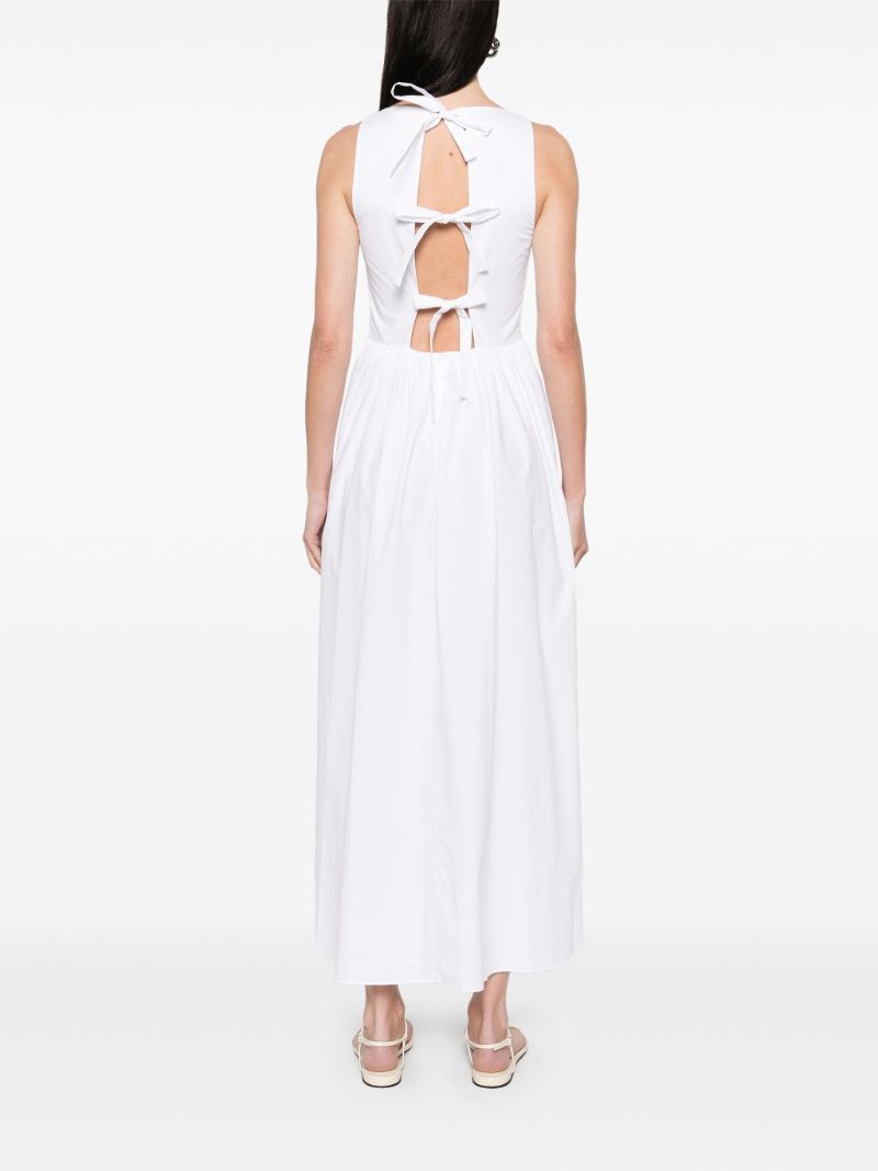 Tie Back Midi Dress