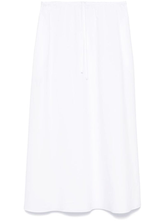 White Drawstring Skirt