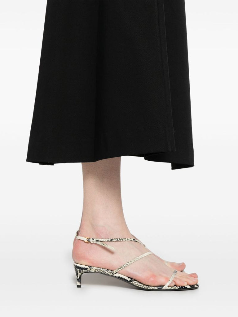 Black A-line Skirt