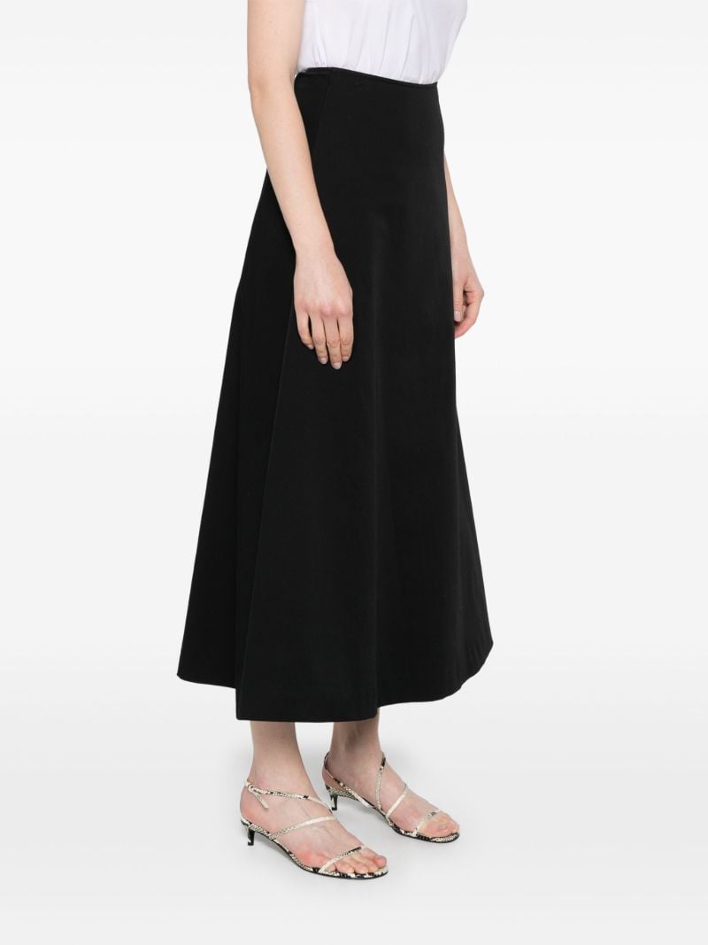 Black A-line Skirt