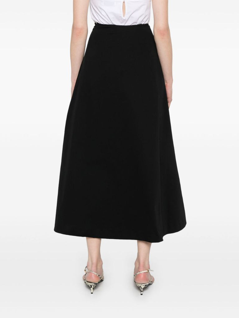 Black A-line Skirt