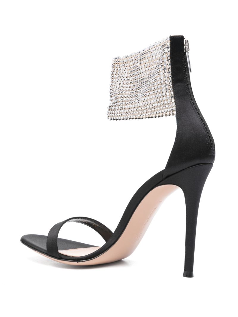 Crystal-embellished Sandals