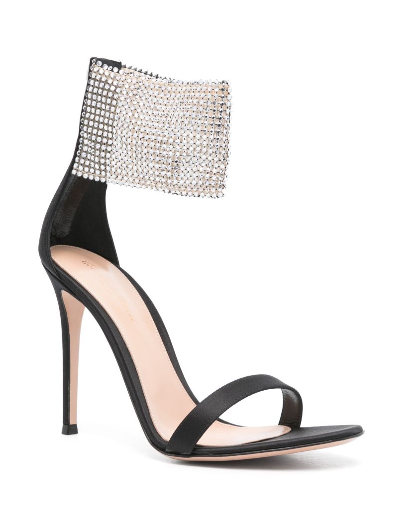 Crystal-embellished Sandals