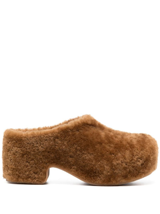 20mm Shearling Clogs