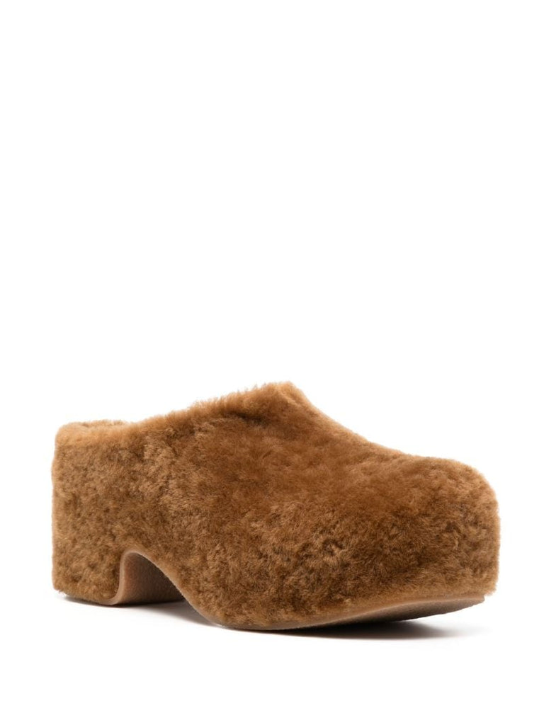 20mm Shearling Clogs