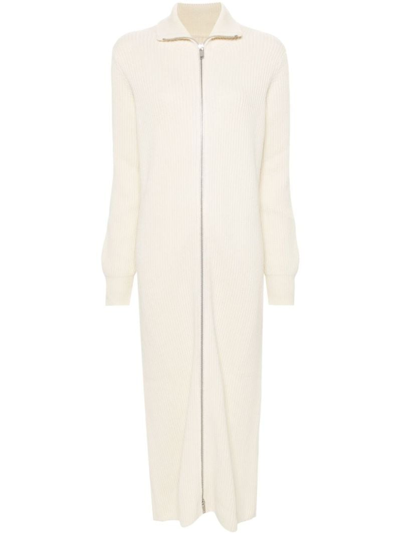 Ribbed-knit Midi Dress