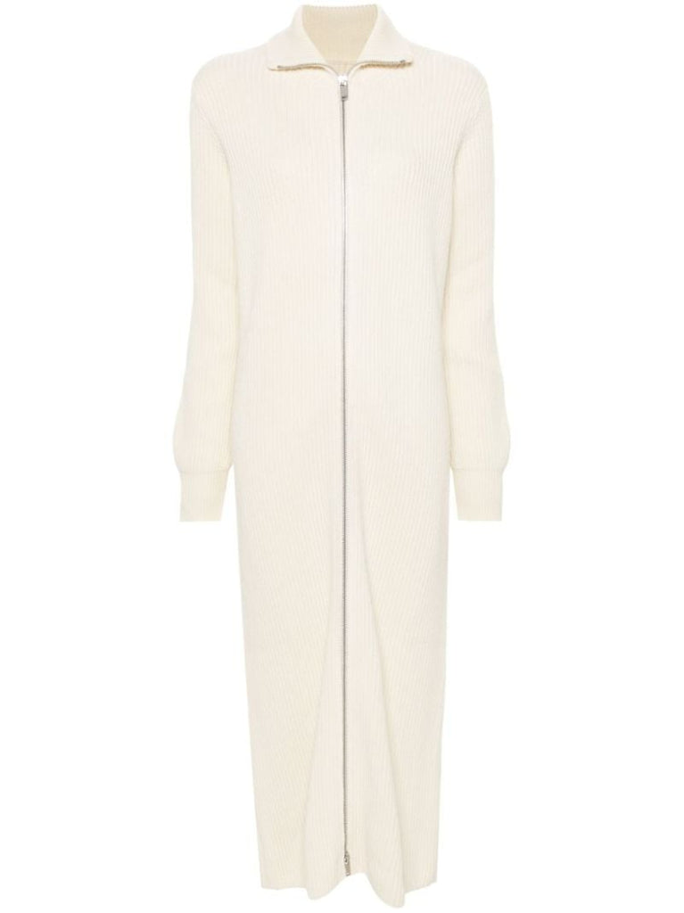Ribbed-knit Midi Dress