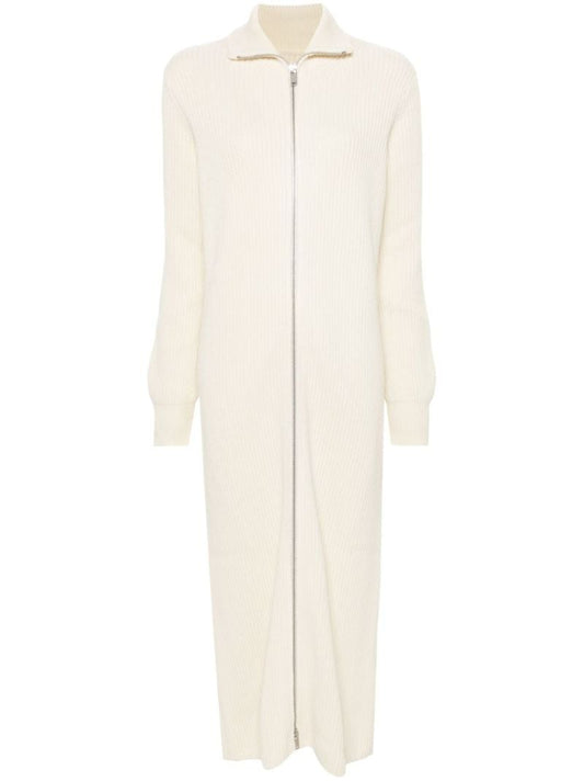Ribbed-knit Midi Dress