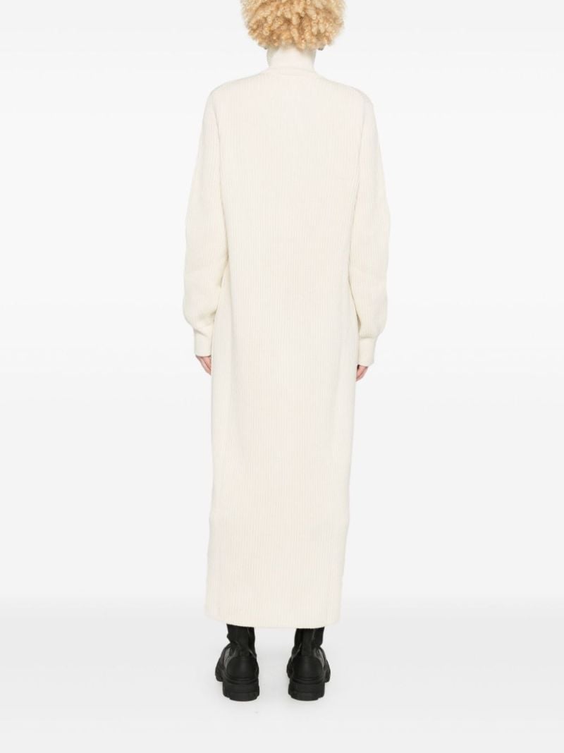 Ribbed-knit Midi Dress