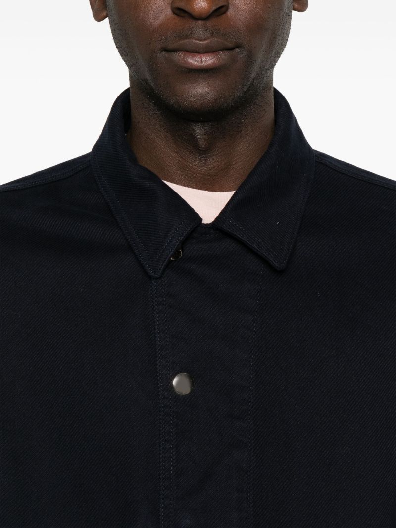 Patch Pockets Shirt Jacket