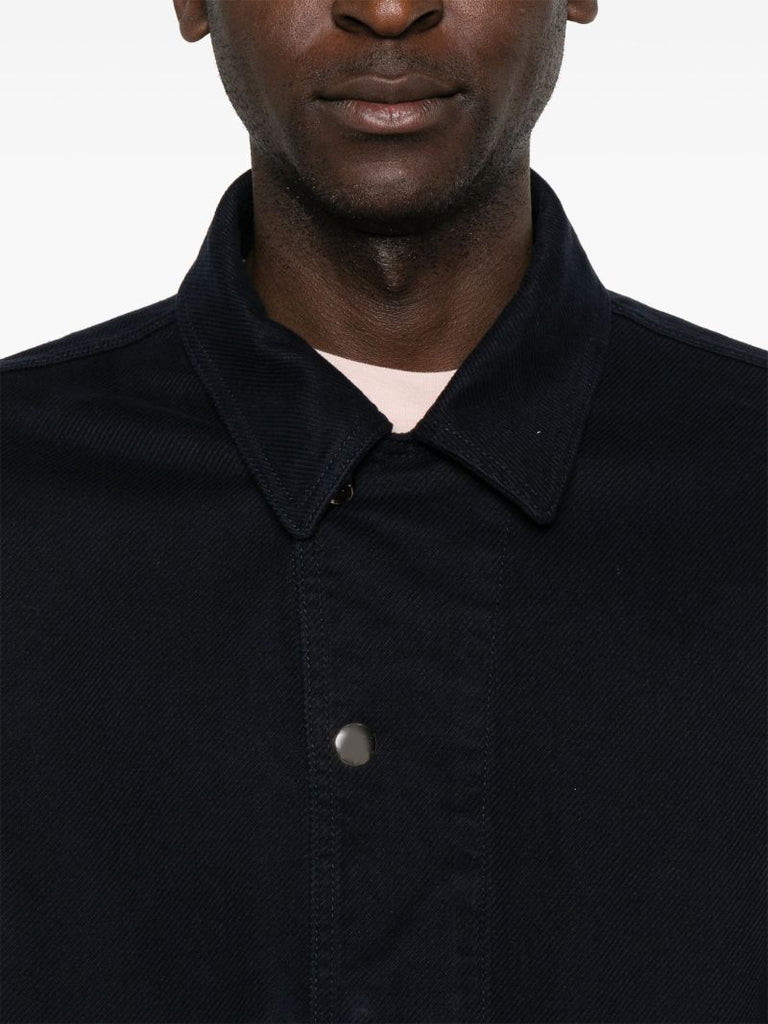 Patch Pockets Shirt Jacket