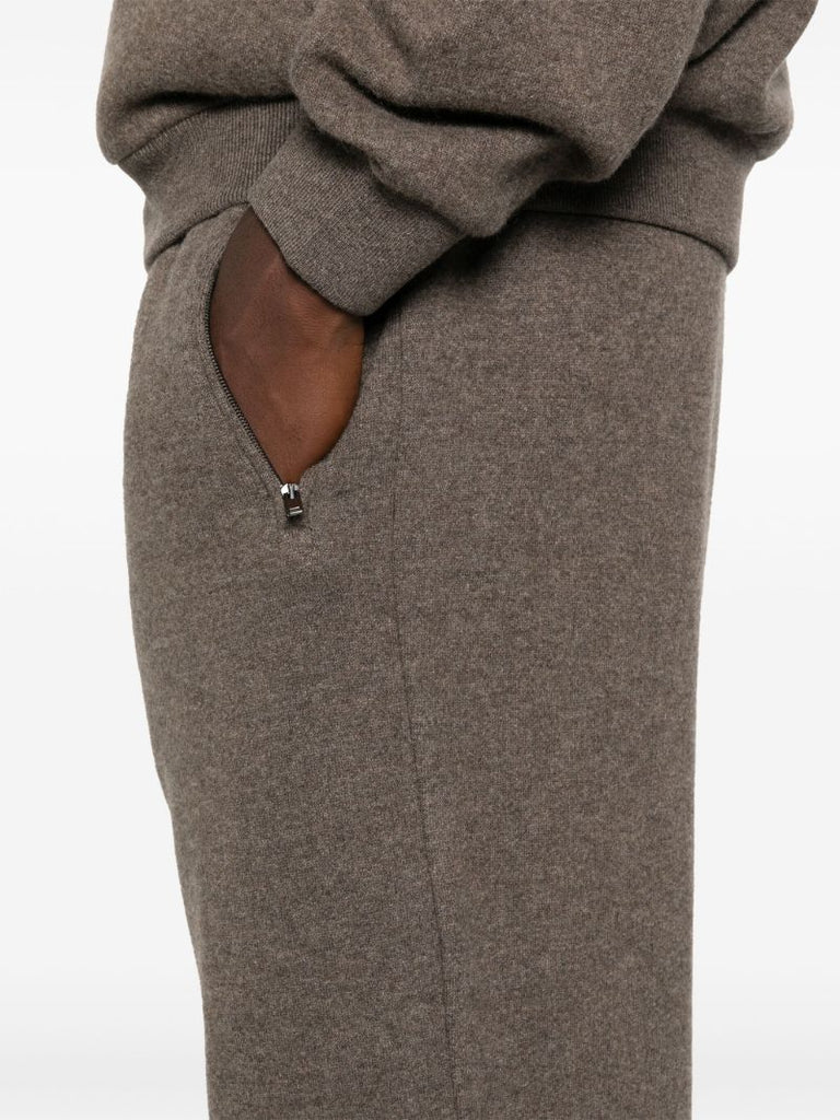 Brown Zaven Track Pants