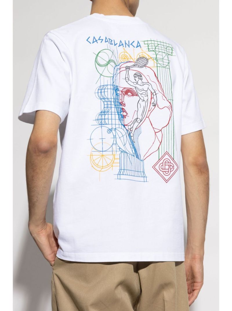 Tennis Play in Progress T-shirt
