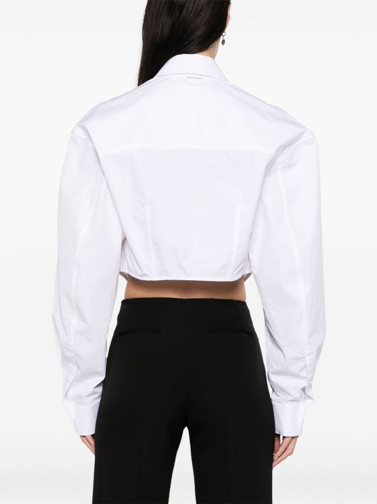 Pointed Cotton Shirt