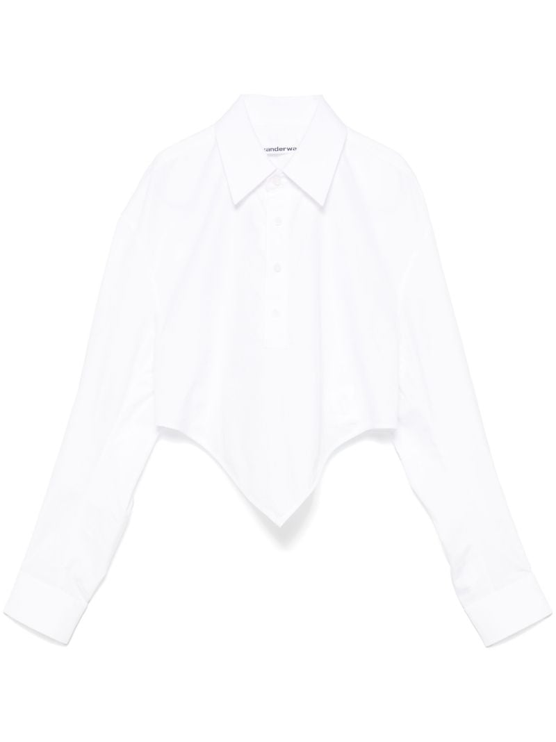 Pointed Cotton Shirt