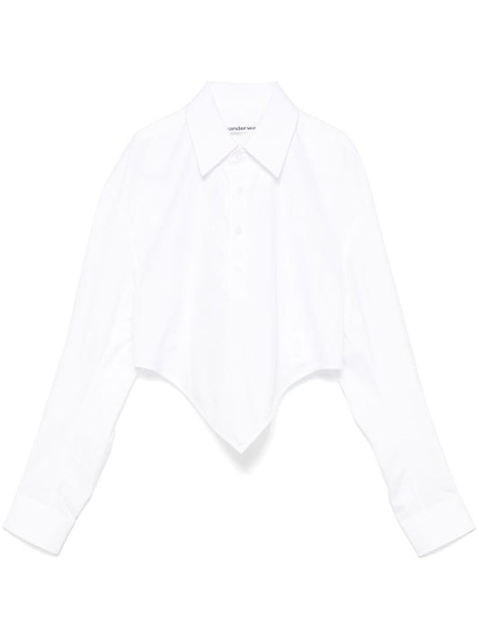 Pointed Cotton Shirt