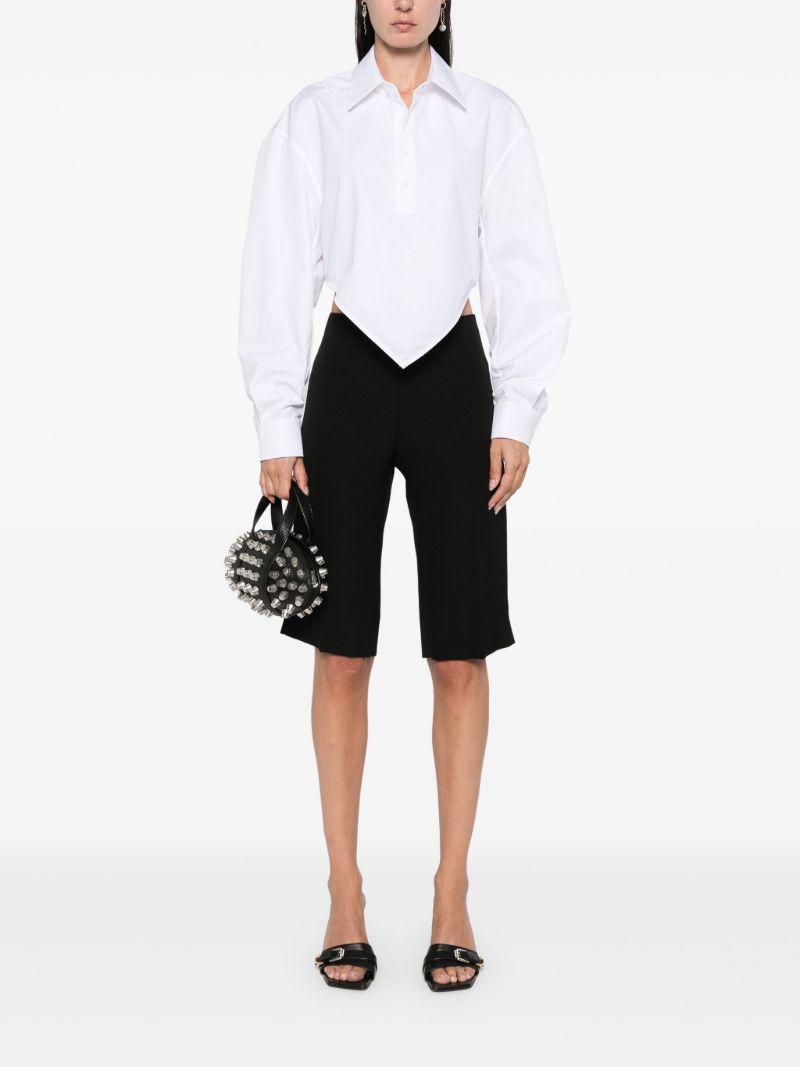Pointed Cotton Shirt