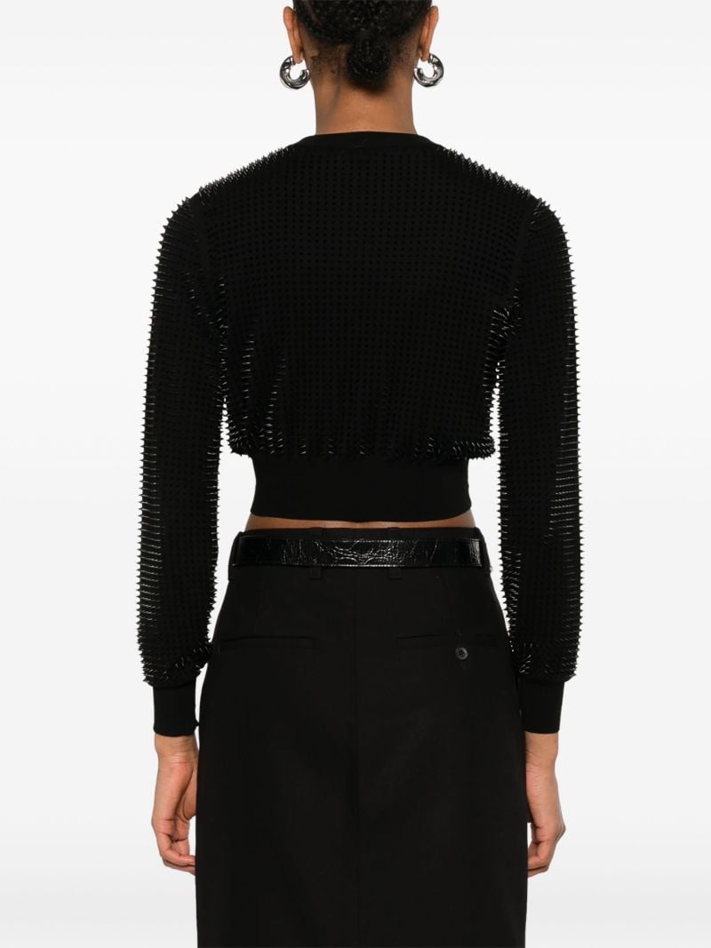 Spike-stud Cardigan