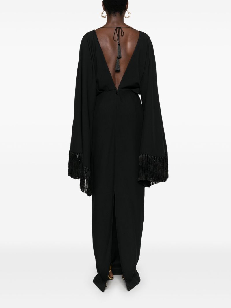 Fringed Maxi Dress