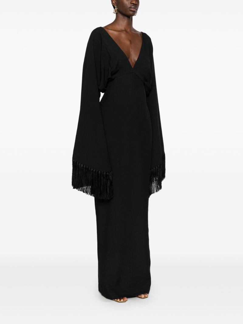Fringed Maxi Dress