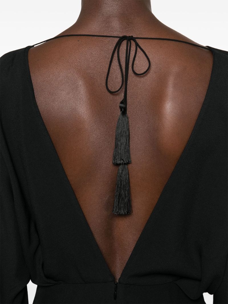Fringed Maxi Dress