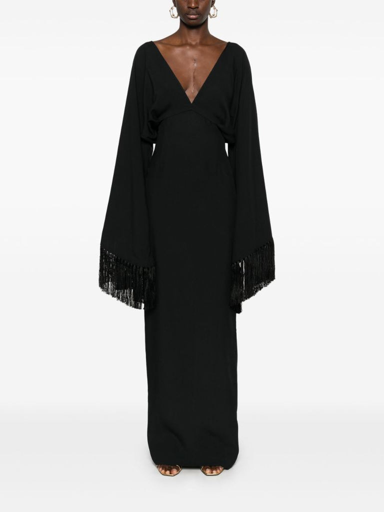 Fringed Maxi Dress
