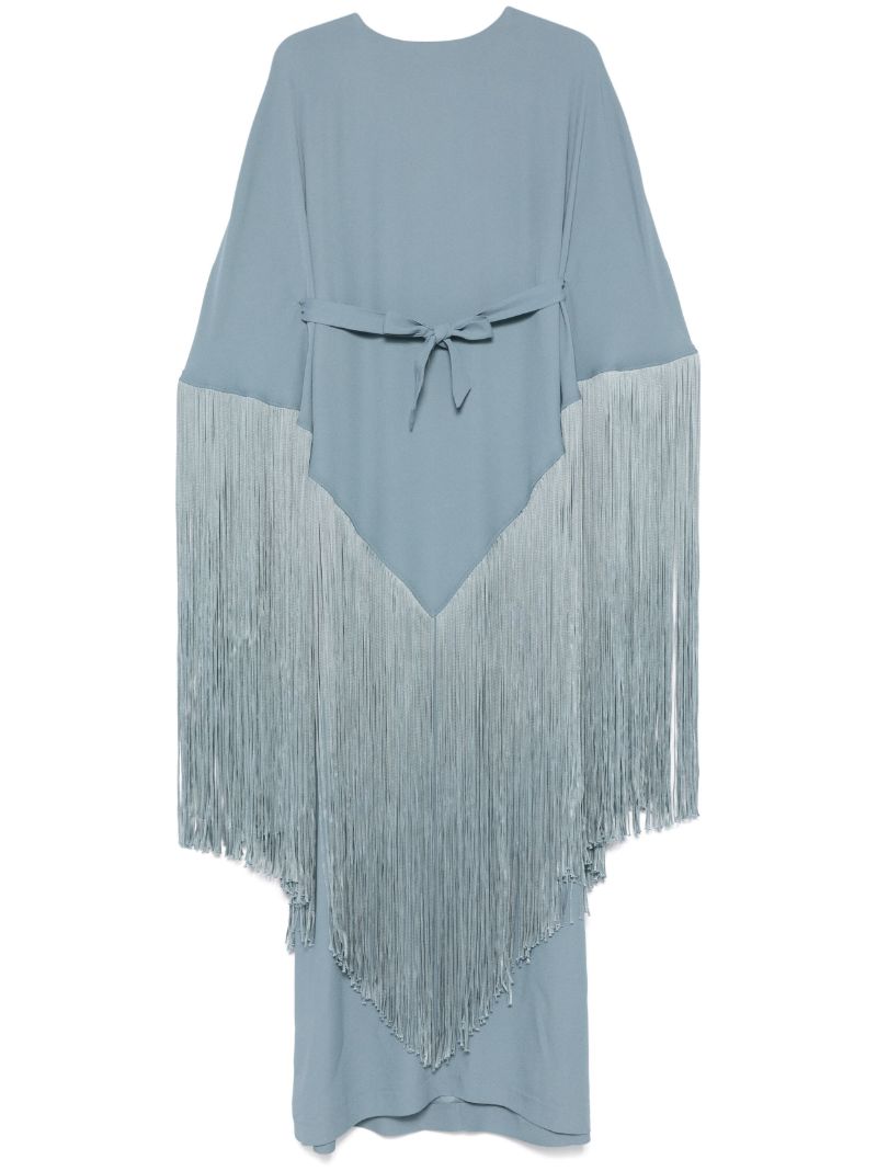 Blue Fringed Dress