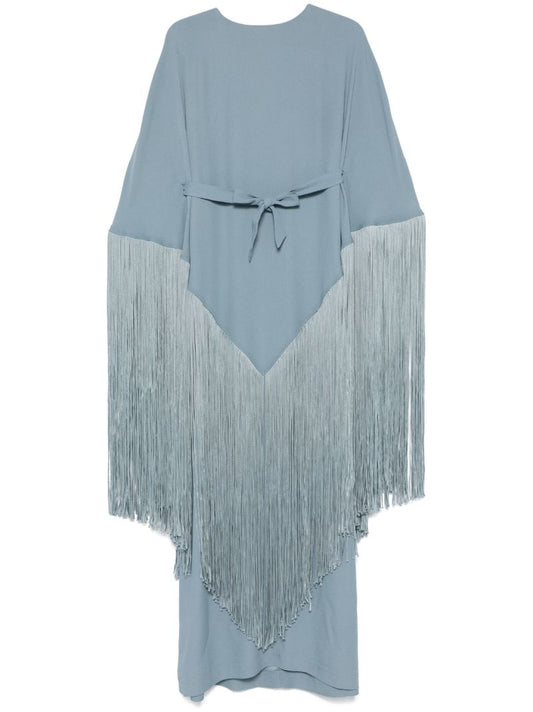 Blue Fringed Dress