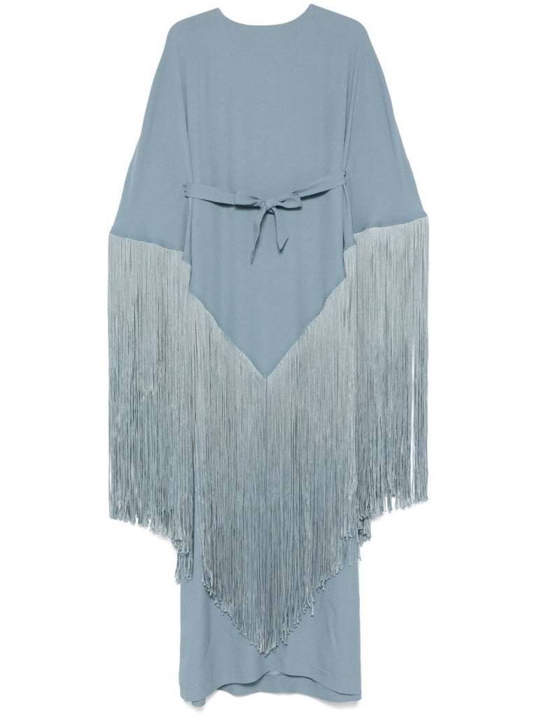 Blue Fringed Dress