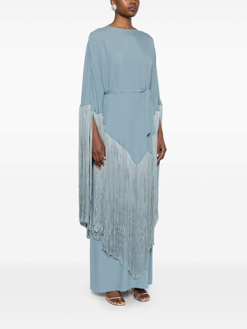 Blue Fringed Dress