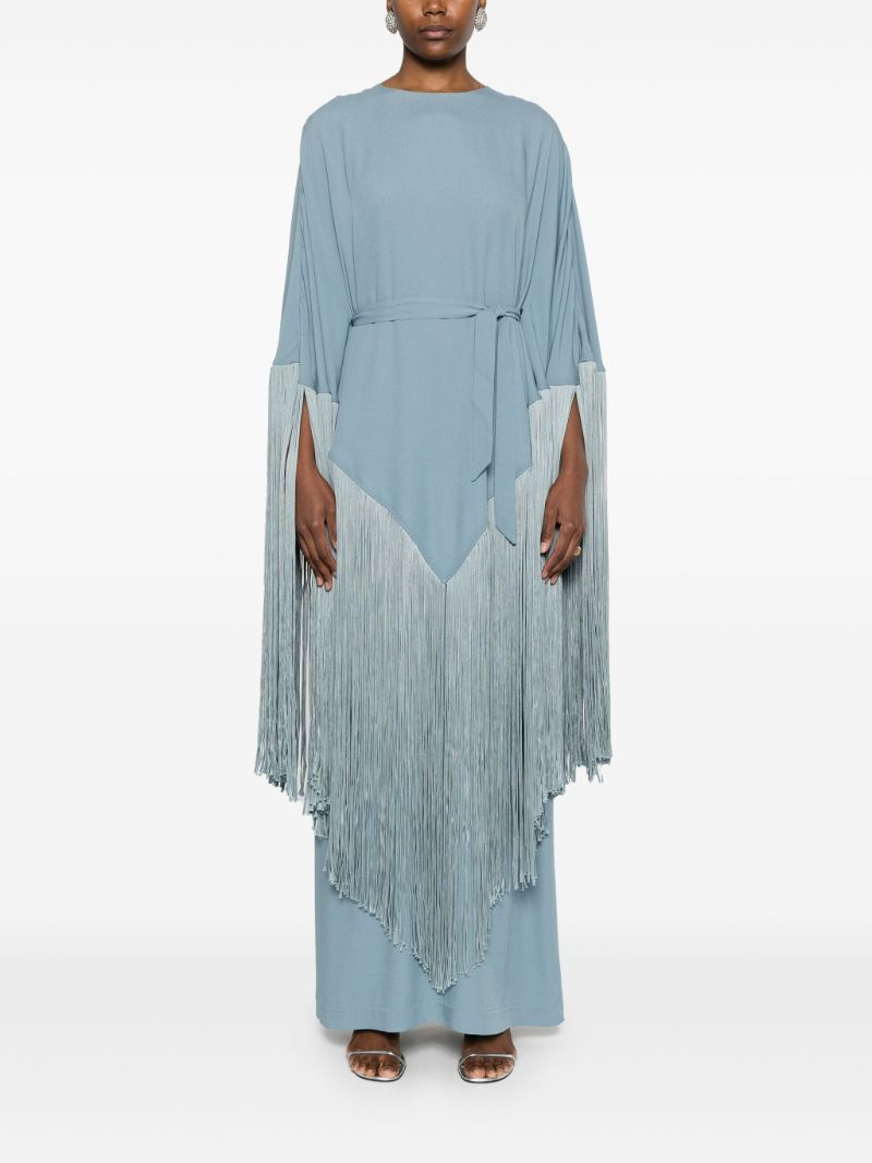 Blue Fringed Dress
